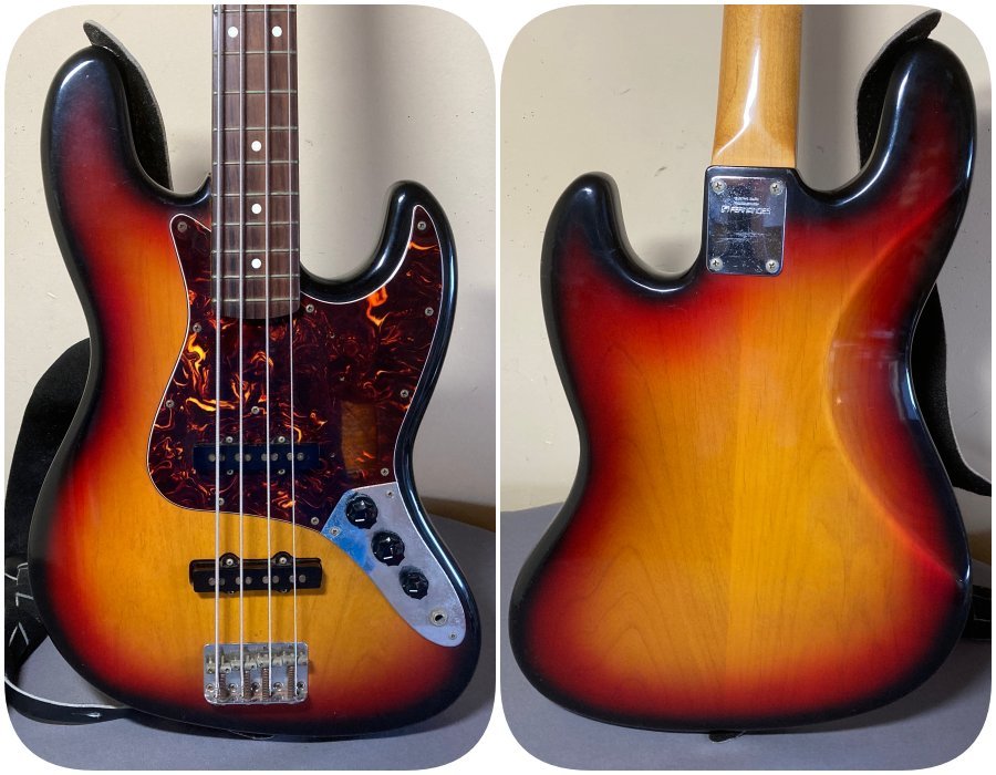 古いエレキベース☆FERNANDES THE REVIVAL RJB-55 古いエレキベース☆FERNANDES THE REVIVAL RJB-55