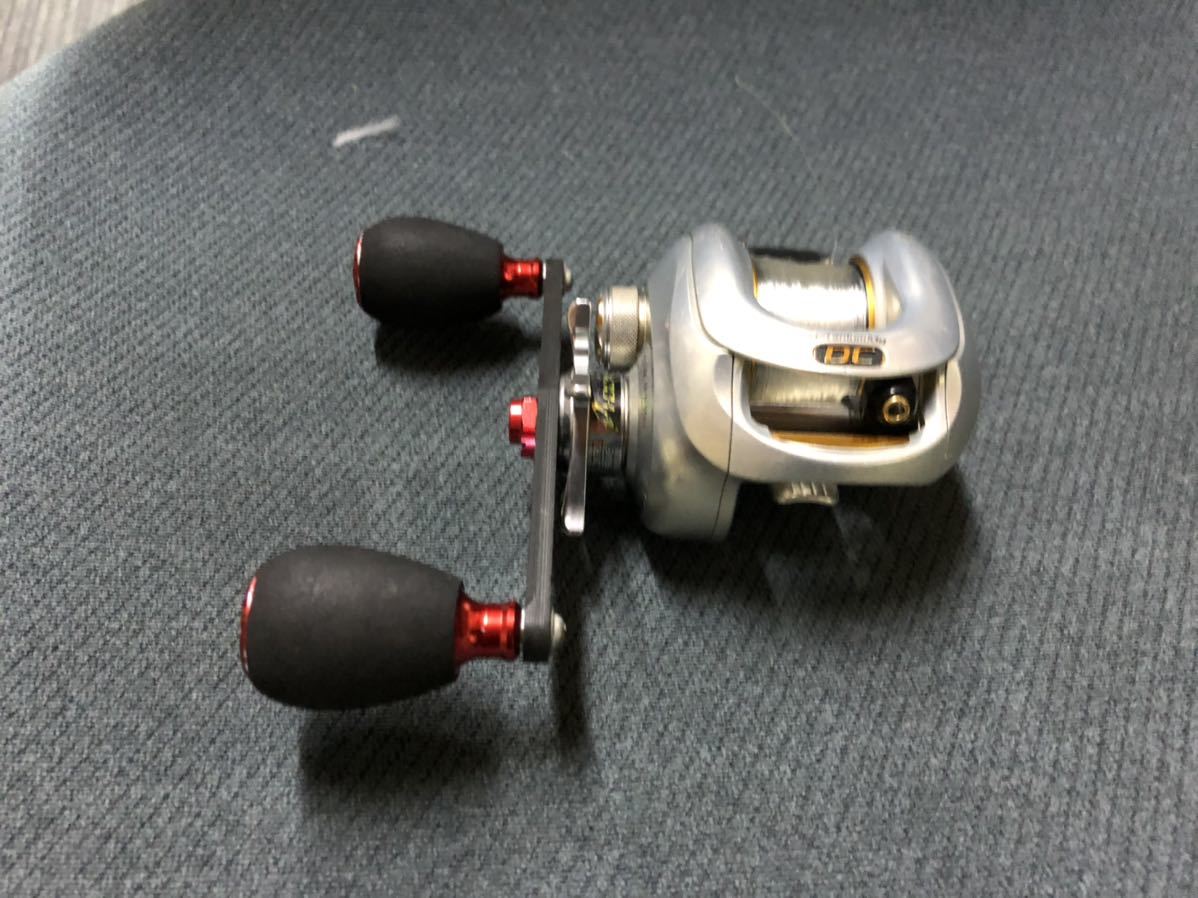 シマノ SHIMANO 08メタニウムMgDC ハンドルカスタム イナーシャ102ミリ