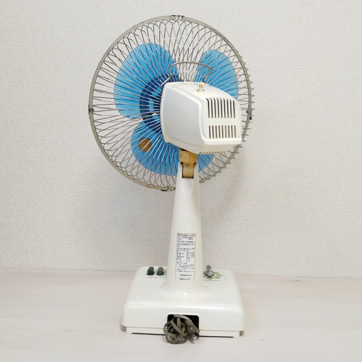 1980年 三菱 レトロ 扇風機 30cm 卓上扇 D30-JTB | noonanwaste.com