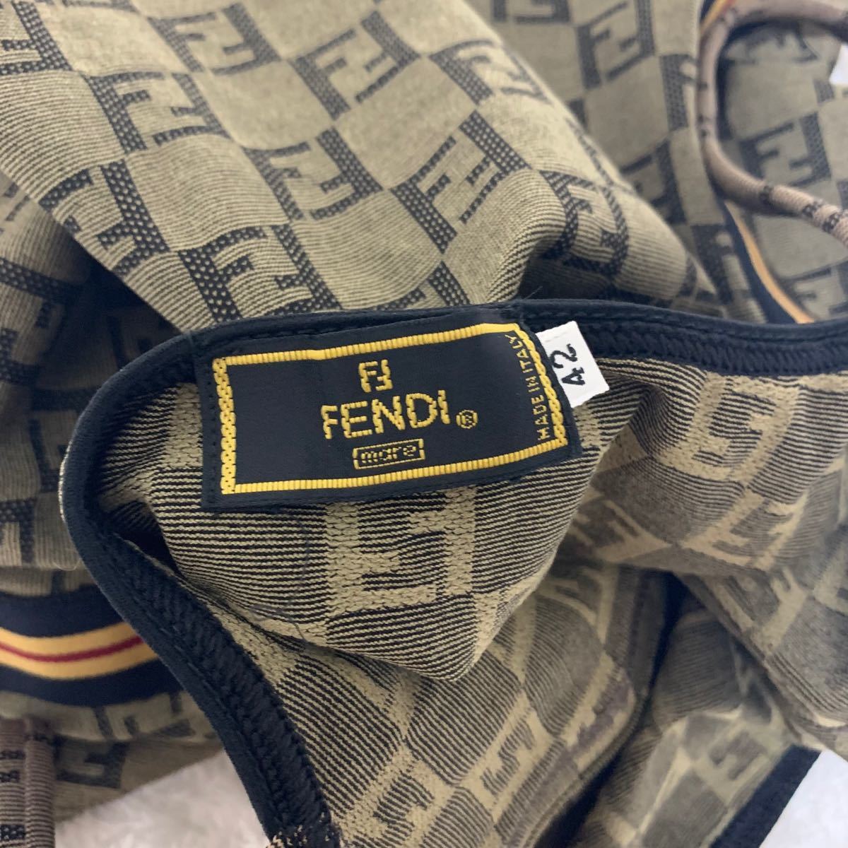 新品未使用タグ付　フェンディ　FENDI キャミソール　ワンピース　ズッカ　ズッキーノ