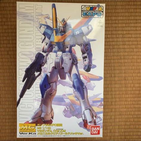 新品 未組立 MG V2ガンダムVer.Ka メカニカルクリア ガンプラEXPO 非