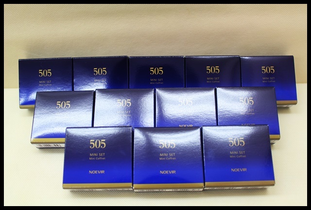 ノエビア 505 ミニセット 12箱 薬用スキンローション 薬用ミルク