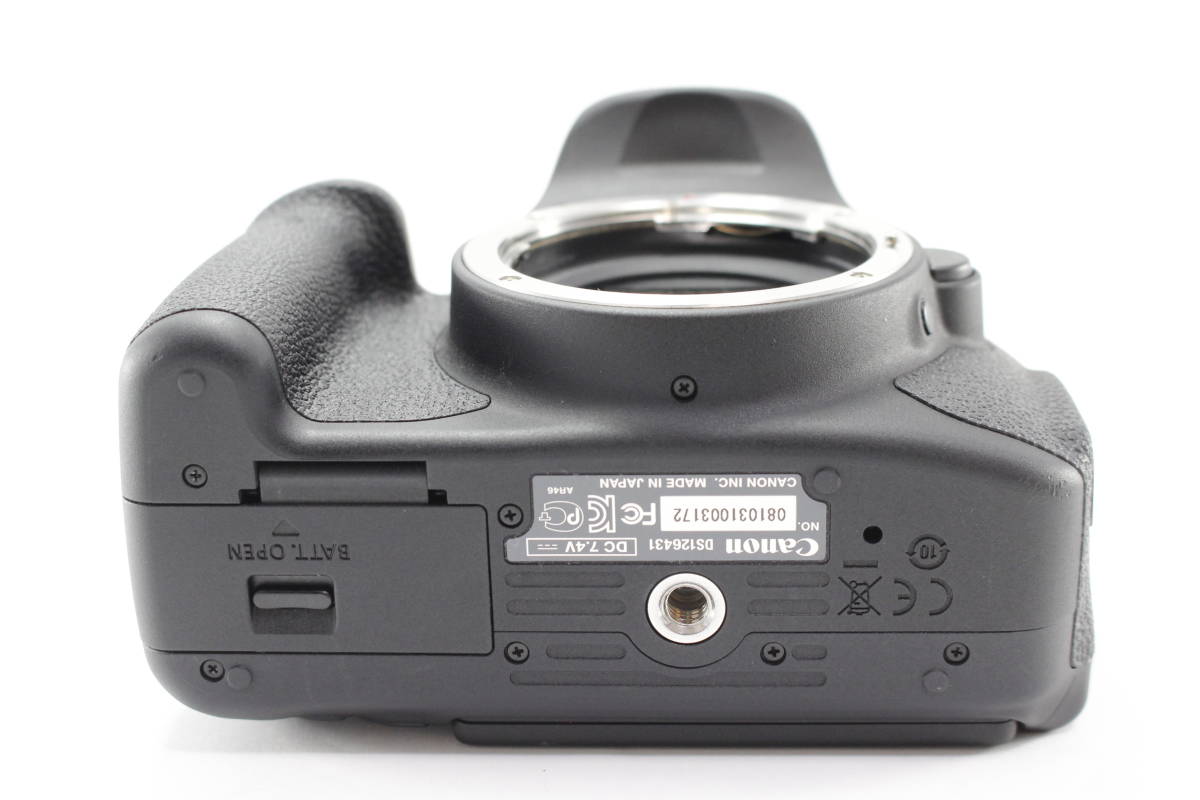 新品級◇Canon キャノン EOS Kiss X7i ボディ◇付属品充実-06