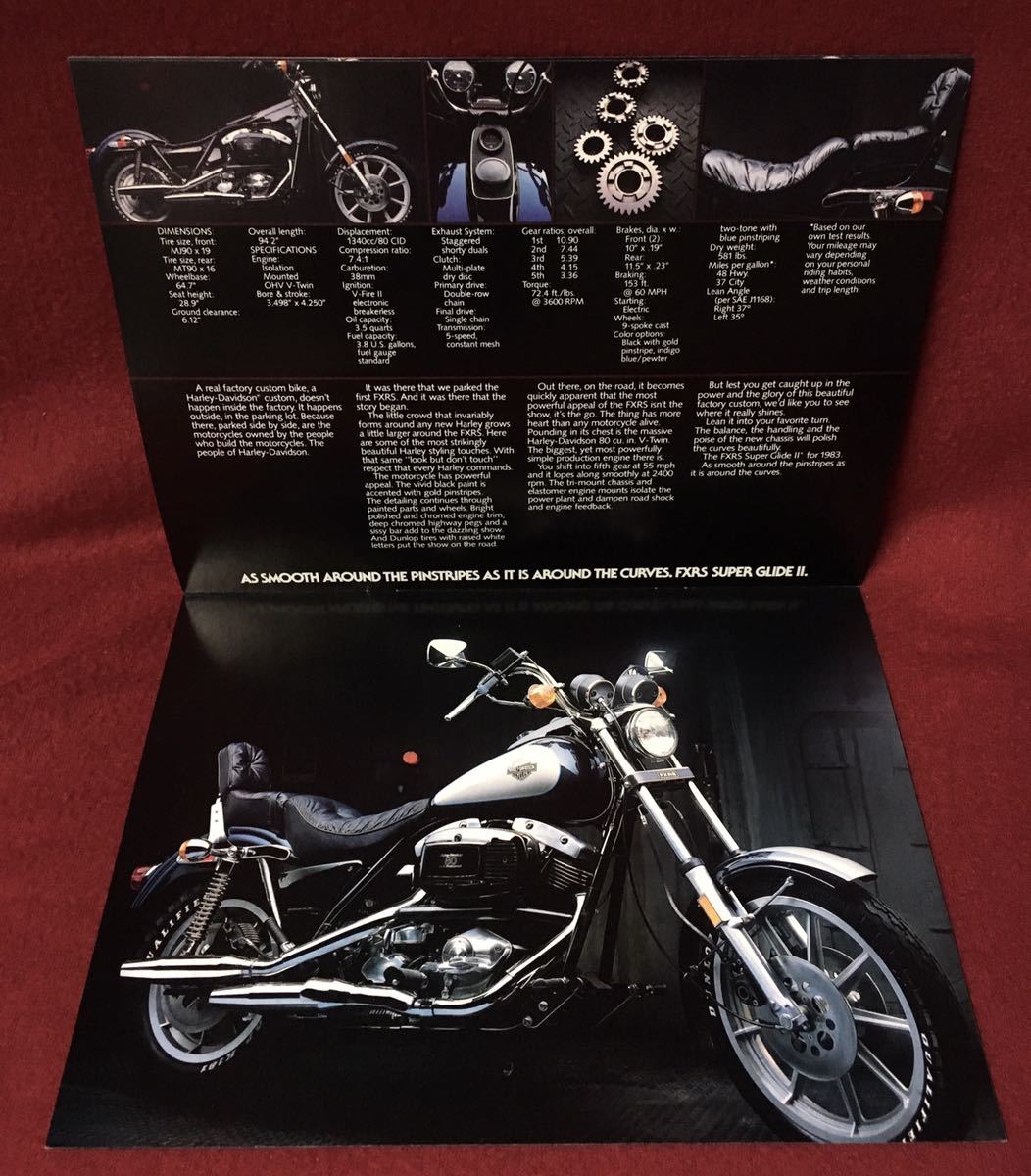 Harley-Davidson 1984年 純正カタログ 当時物 NOS デッドストック FXE FXR FXWG FXSB FXRS ショベル最終  ローライダー ワイドグライド(ハーレーダビッドソン)｜売買されたオークション情報、yahooの商品情報をアーカイブ公開 -  オークファン（aucfan.com）