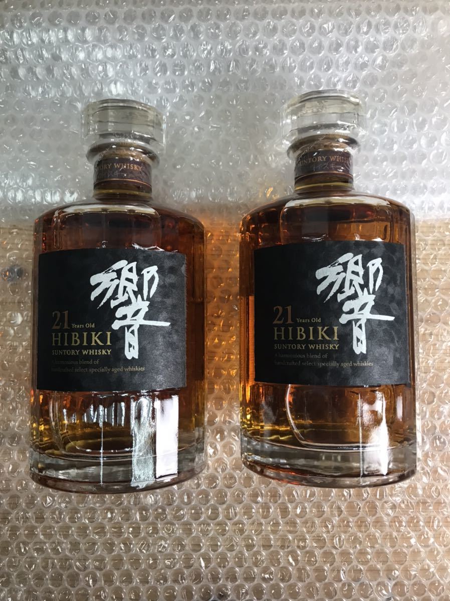 サントリー ウイスキー 響21年 700ml 2本セット-