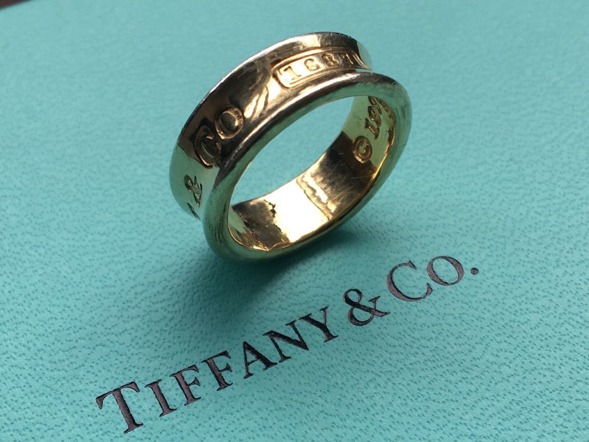 雑誌で紹介された 送料無料！Tiffany&Co. T1ナローリング ローズゴールド 18K リング
