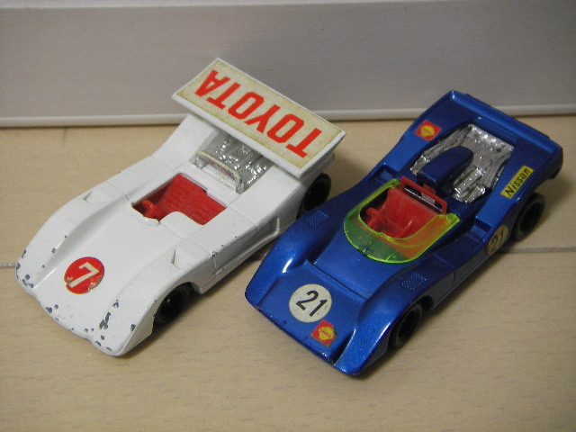 トミカ / tomica No.22・No.23:ニュートヨタ 7・ニッサン R-382 日本