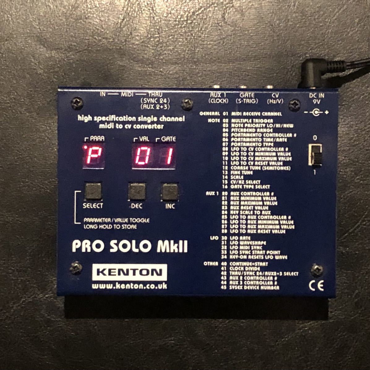 超特価SALE開催 KENTON PRO CV to MIDI コンバーター veme.fi