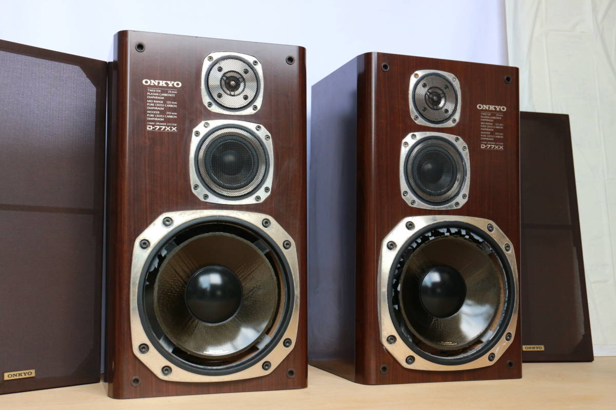 Yahoo!オークション - ONKYO オンキョー D-77XX 3wayスピーカー Yahoo!オークション - ONKYO オンキョー D-77XX 3wayスピーカー