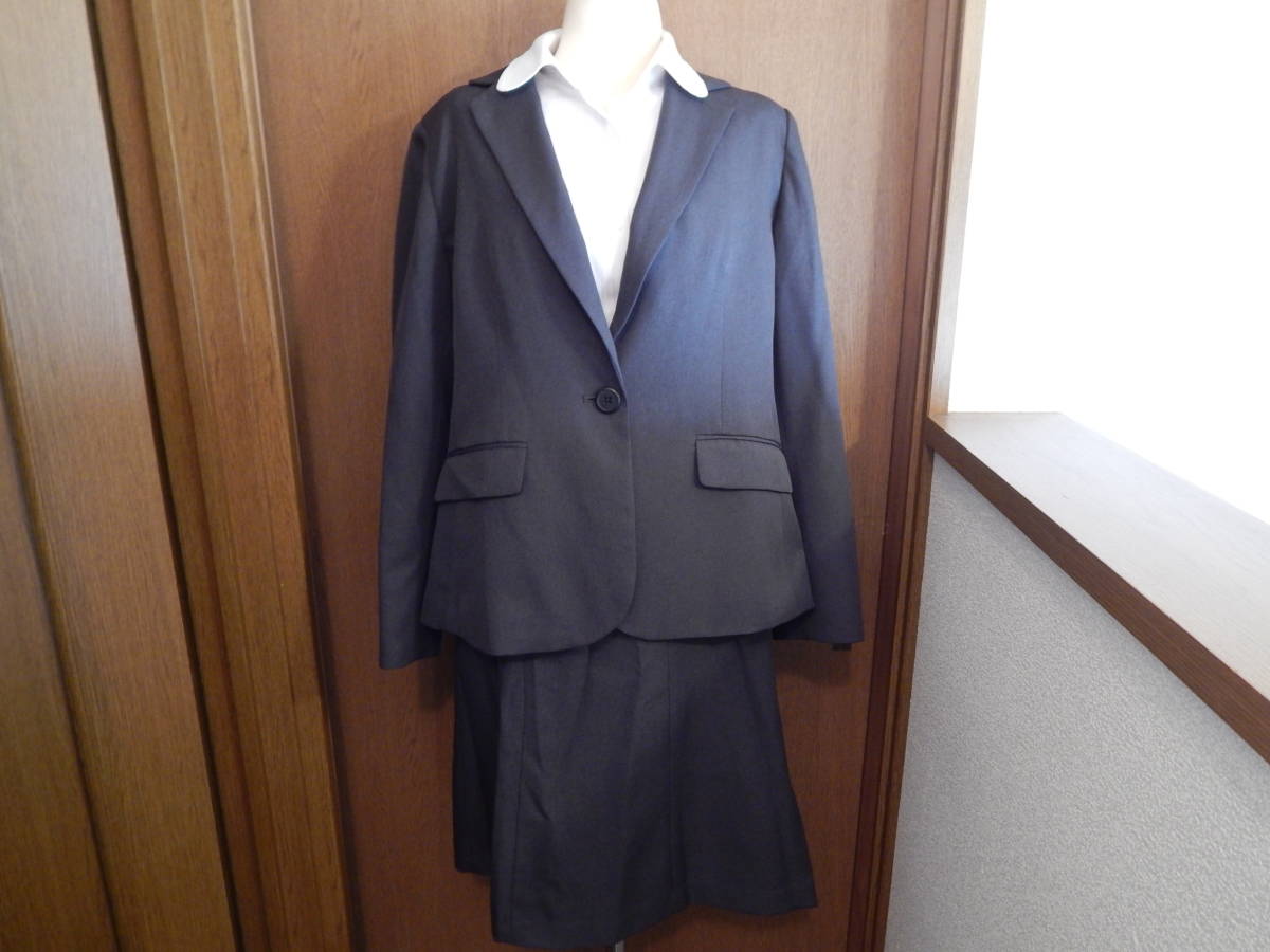 レディーススーツ Ol 2点セット ジャケット スカート セシール 制服 即決 大きいサイズ１７号abr 美品 超激安特価 制服