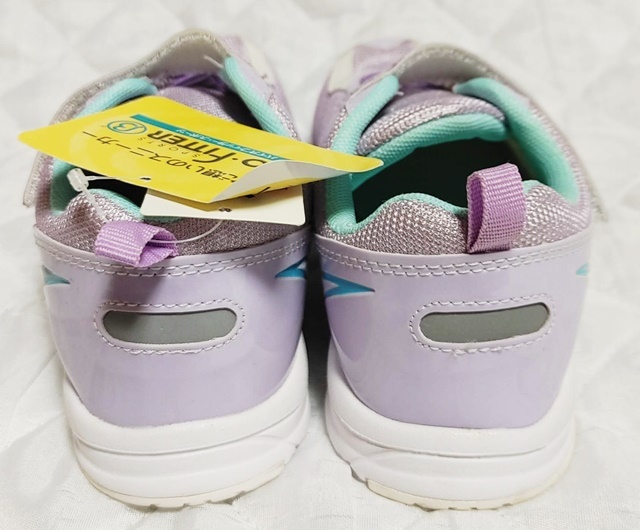  обувь 21.5.EEE Bio-fitter Vaio fita- спортивные туфли с биркой фиолетовый × изумруд зеленый лиловый 