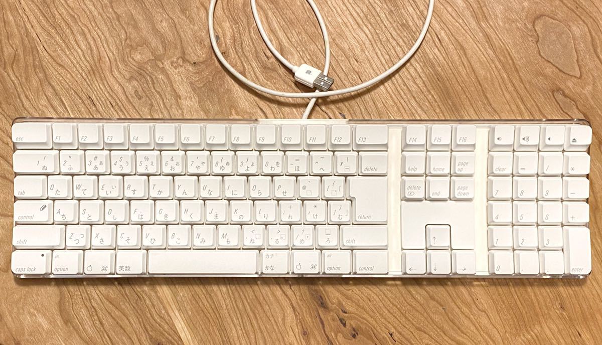【送料込】アップル純正USBキーボード Mac Apple Keyboard 日本語 A1048