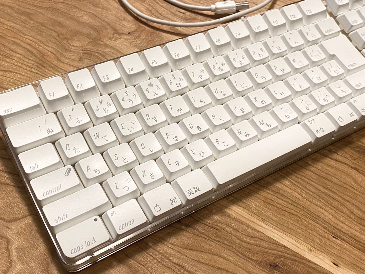 【送料込】アップル純正USBキーボード Mac Apple Keyboard 日本語 A1048