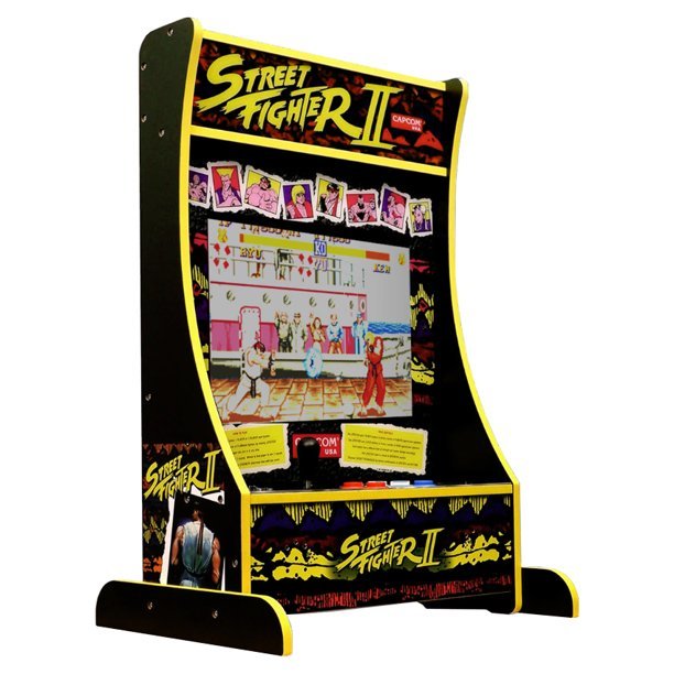 Arcade 1UP Street Fighter II 8 in 1 Partycade ゲーム筐体 Arcade 1UP Street Fighter II 8 in 1 Partycade ゲーム筐体