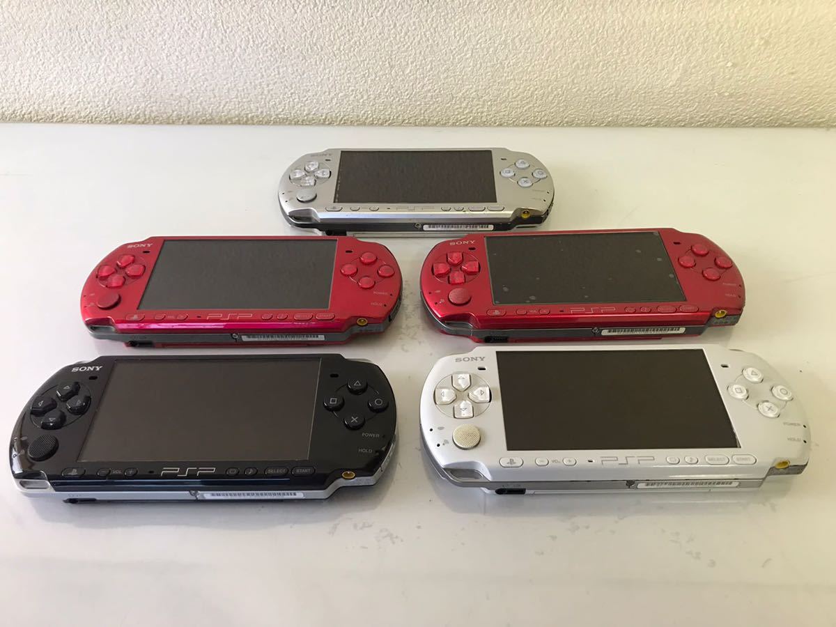 SONY ソニー PSP-3000 5台 まとめ PSP プレイステーションポータブル