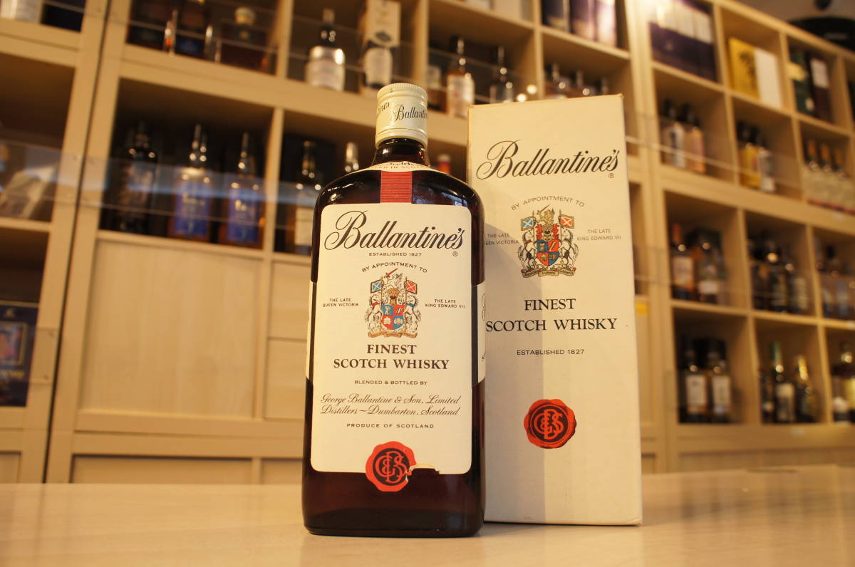 50827 Ballantines (バランタイン) ファイネスト 赤青旗 スコッチ