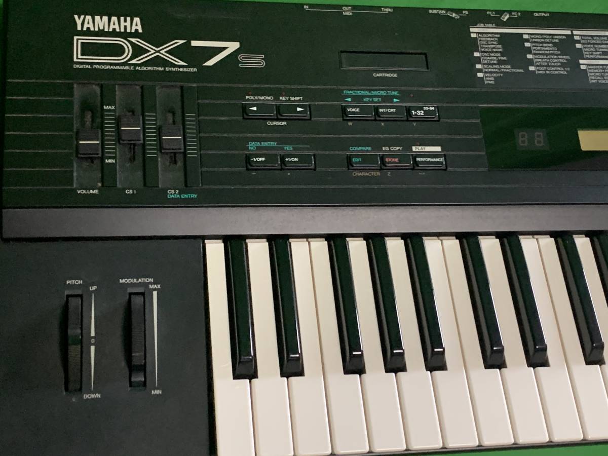 います ヤフオク! - YAMAHA DX7s FM音源シンセサイザー クレームや