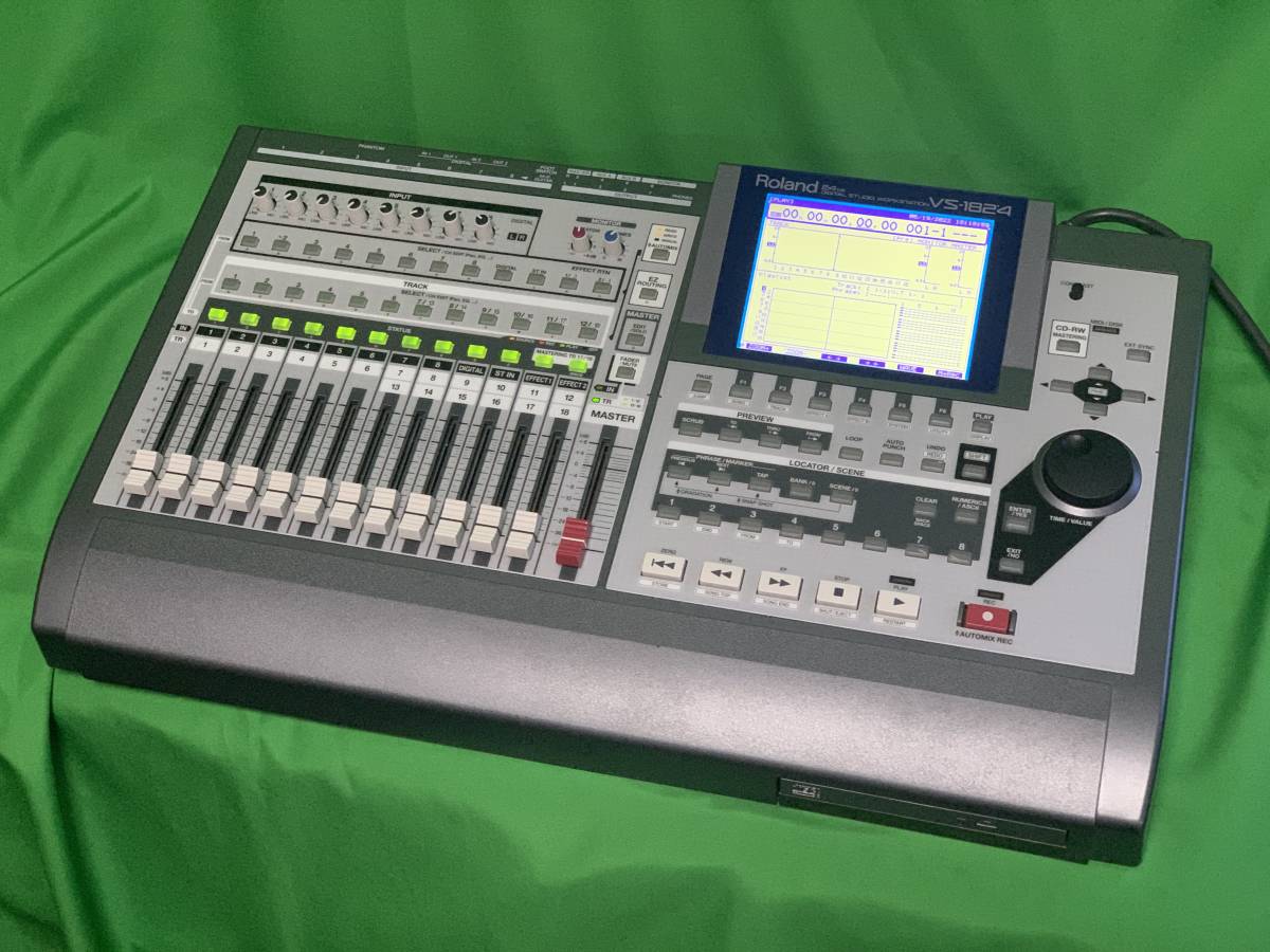 激安本物 ☆即決美品 Roland VS-1824CD HDD MTR 状態良好 - マルチ