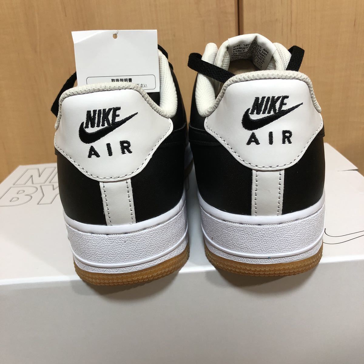 NIKE エアフォース1 ナイキ アンロックド BY YOU バイユー 白黒 NIKE エアフォース1 ナイキ アンロックド BY YOU バイユー 白黒