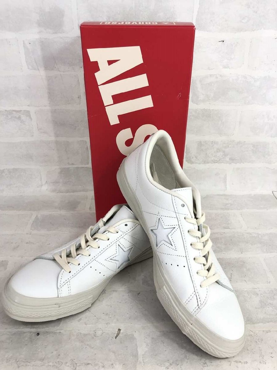 玄関先迄納品 ワンスター コンバース LEATHER EB J STAR ONE CONVERSE