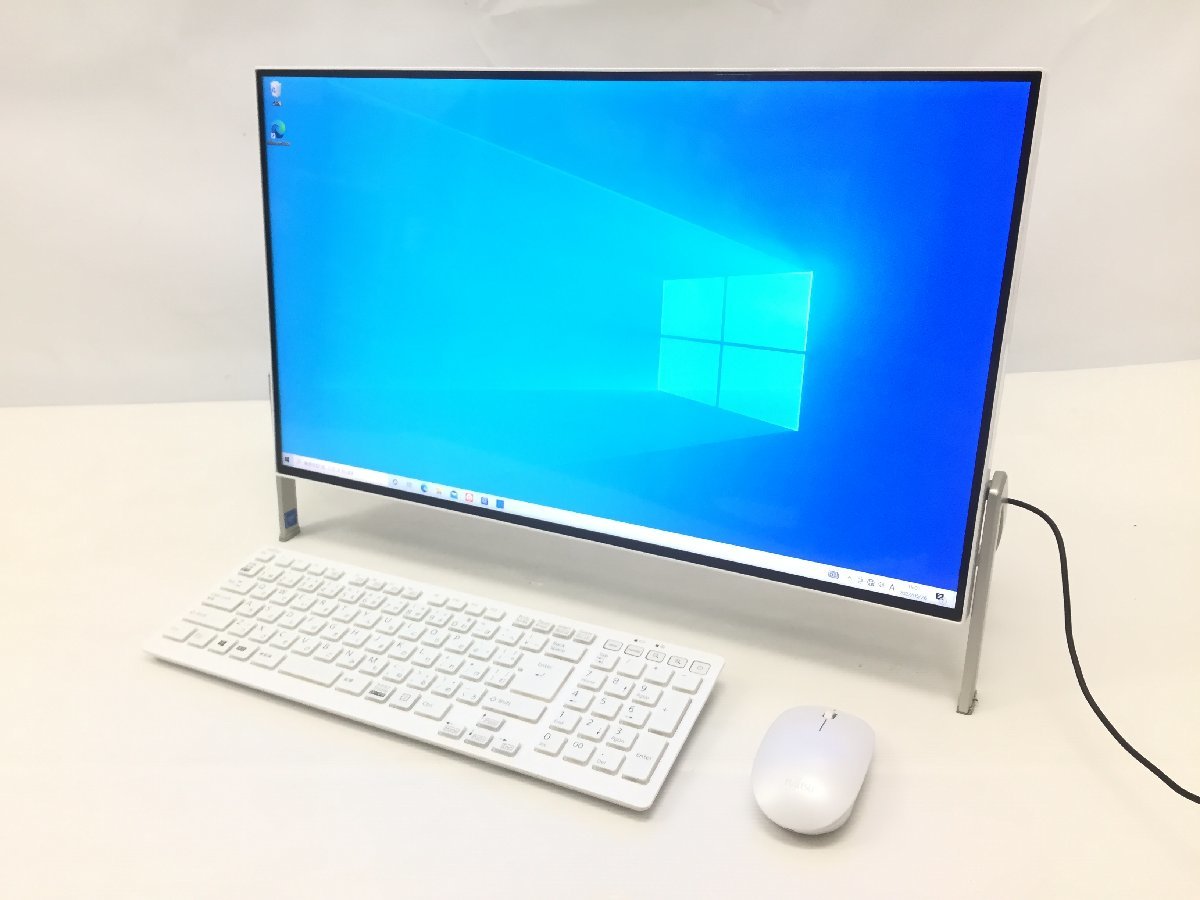 富士通FUJITSU FMV ESPRIMO 液晶一体型デスクトップPC 23.8型 Celeron