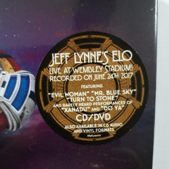 送料無料！ Jeff Lynne's ELO Wembley or Bust (deluxe 2CD + DVD) 輸入盤CD 新品・未開封品