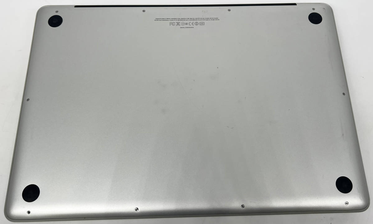 89. １円スタート　ジャンク Macbook Pro Mid 2012 i7-2.3GHz 8GB/HDDなし　_画像6