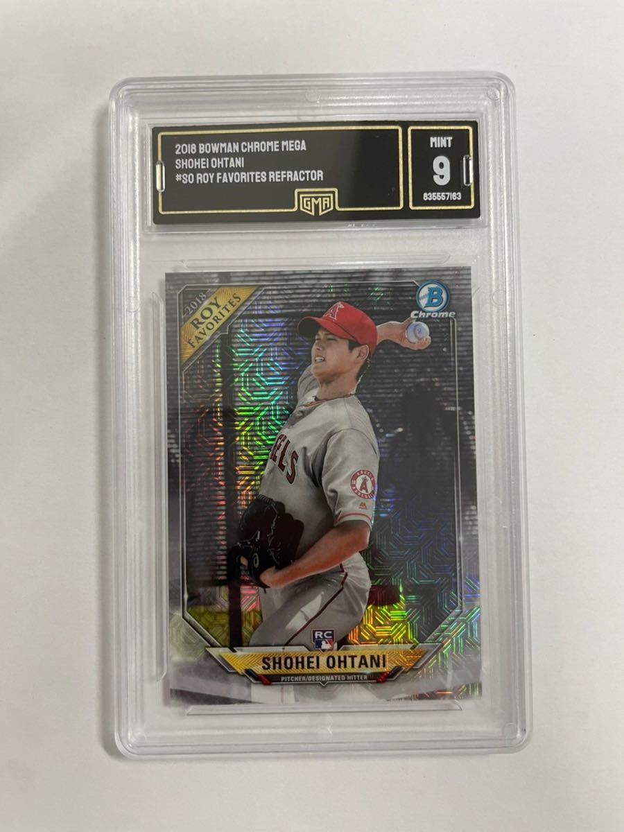 大谷翔平 2018 Shohei Ohtani Bowman Chrome Mega ROY Favorites