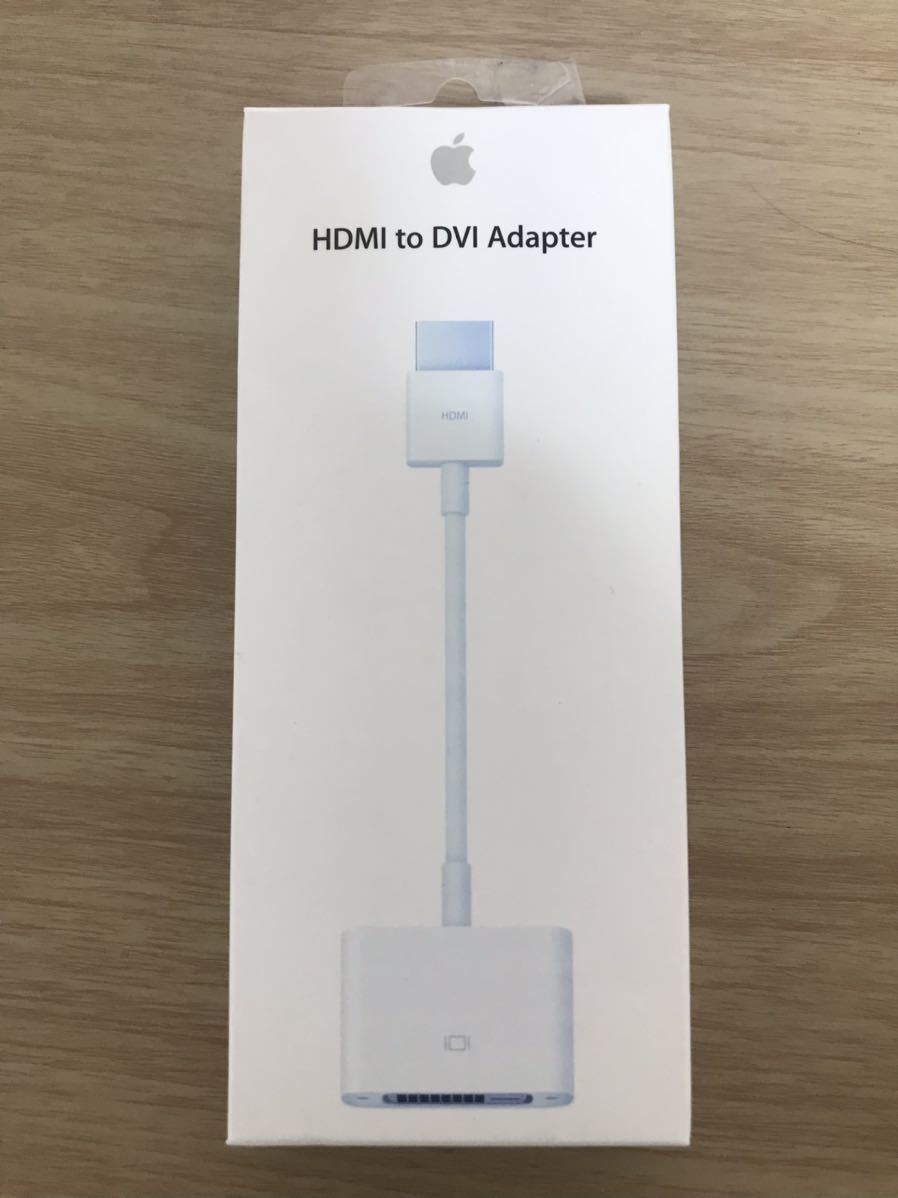 Apple アップル　hdmi to dvi adapter MJVU2ZA