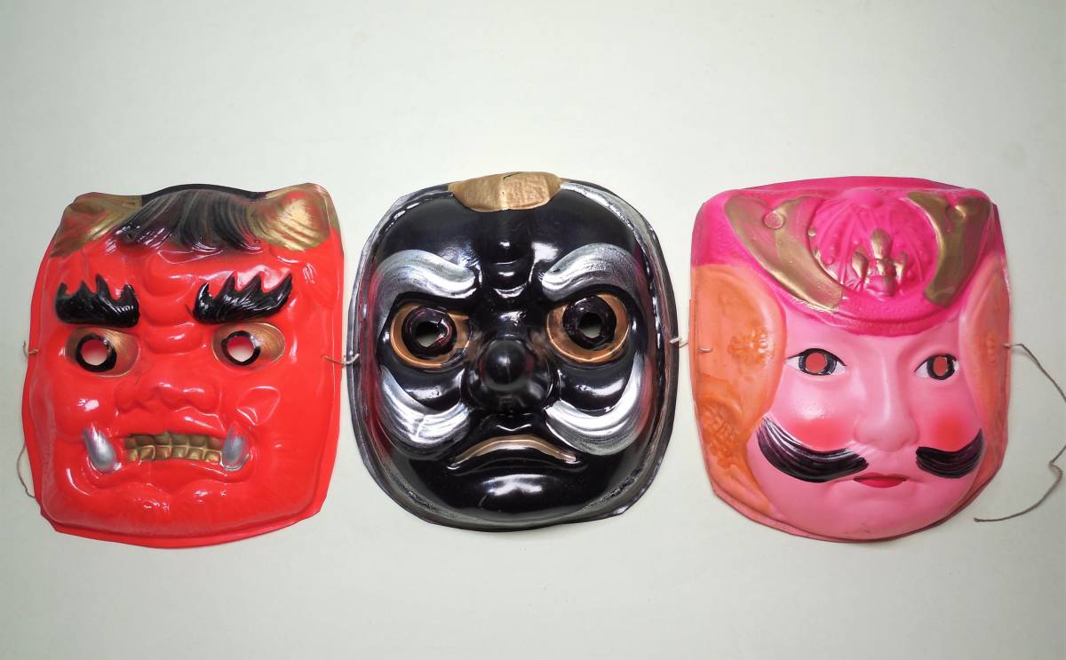 天狗の面「ジャンク品」-