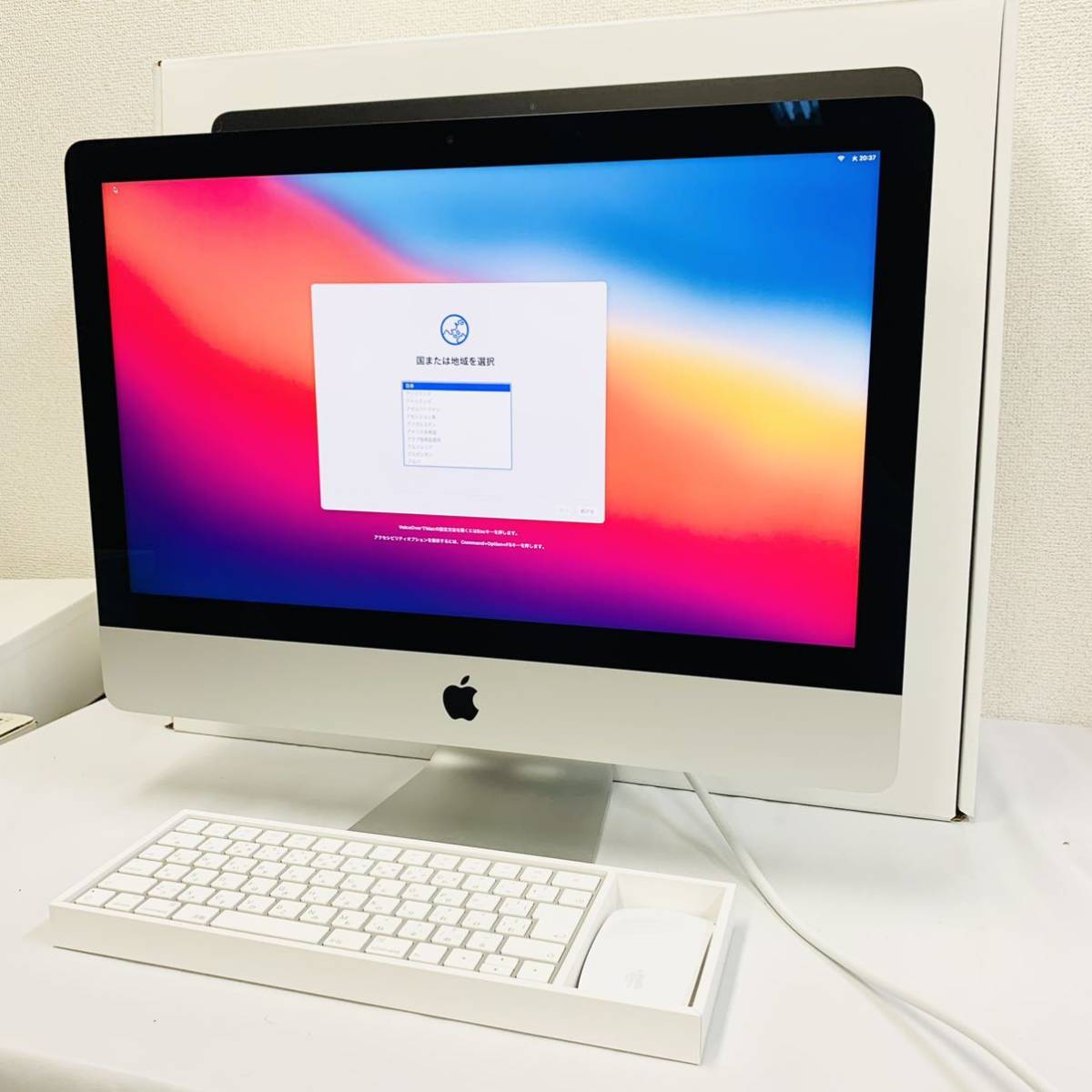 Apple iMac 2019 4K 21.5インチ 3.6GHz Core i3 8GB 1TB Apple Care