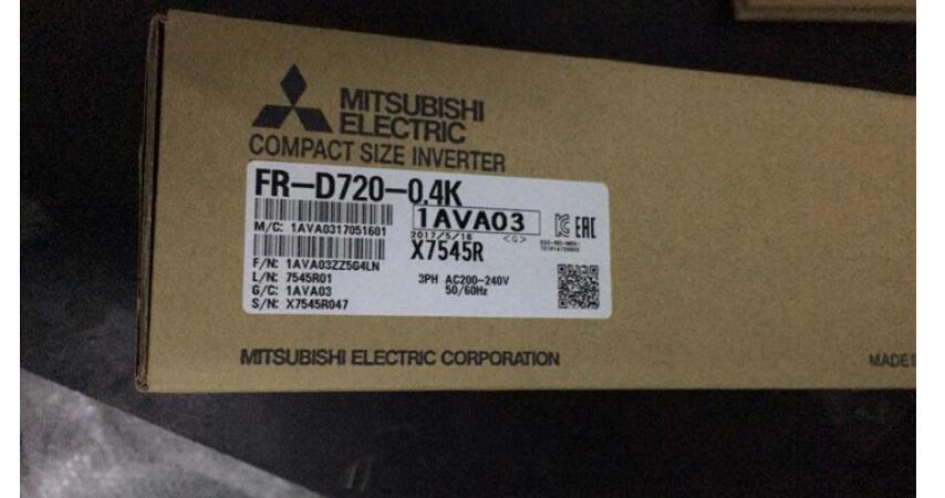 新品【東京発 】MITSUBISHI/三菱電機 インバータ 　FR-D720-0.4K 【６ヶ月保証】_画像1