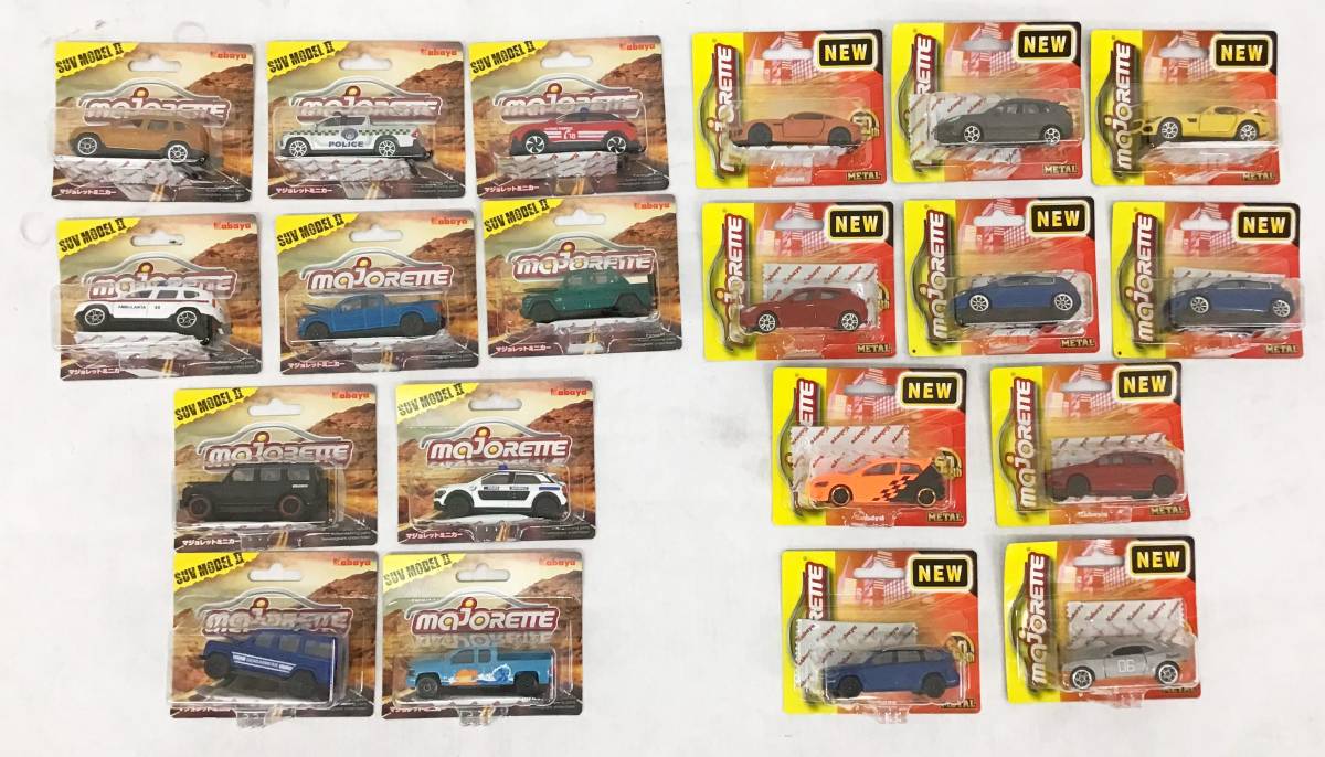 未開封 大量 50台セット カバヤ マジョレット ミニカー 日本車