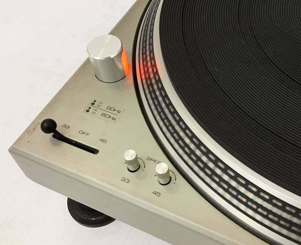 通電OK Technics ターンテーブル レコードプレイヤー SL-1200 音響 器材 オーディオ機器 テクニクス_画像4