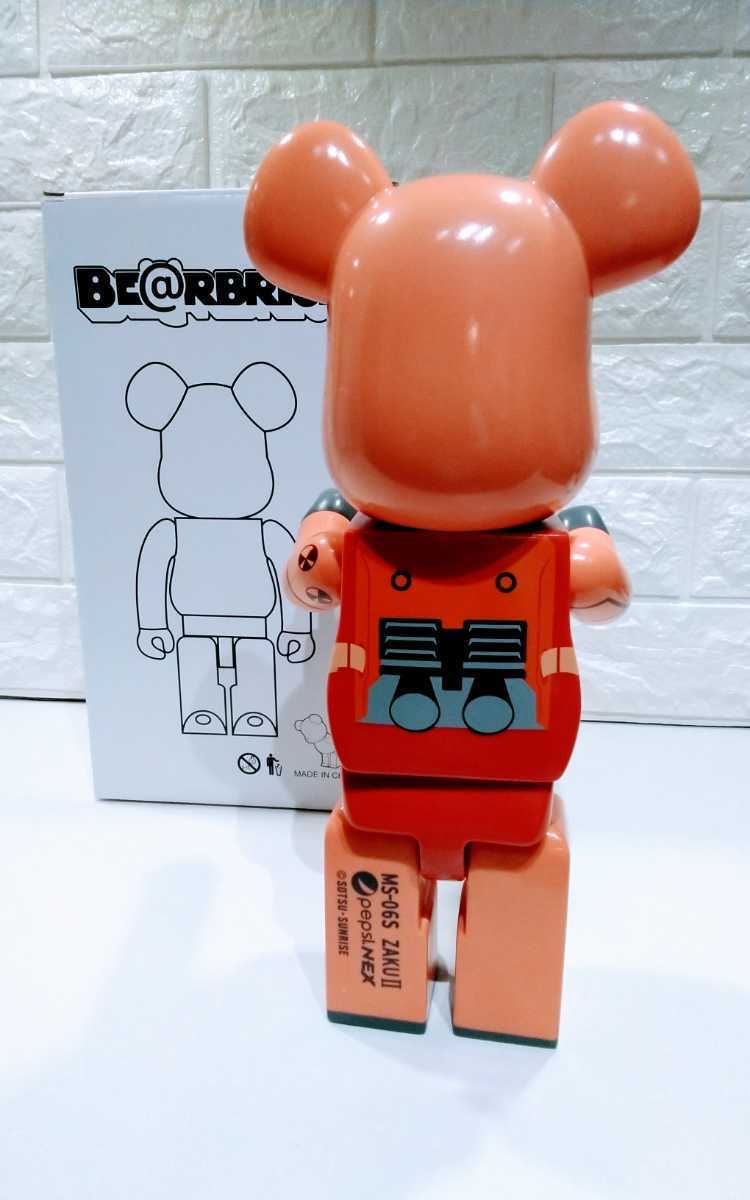 一円スタート★ BE@RBRICK 400% ガンダム シャア専用 ザク_画像7