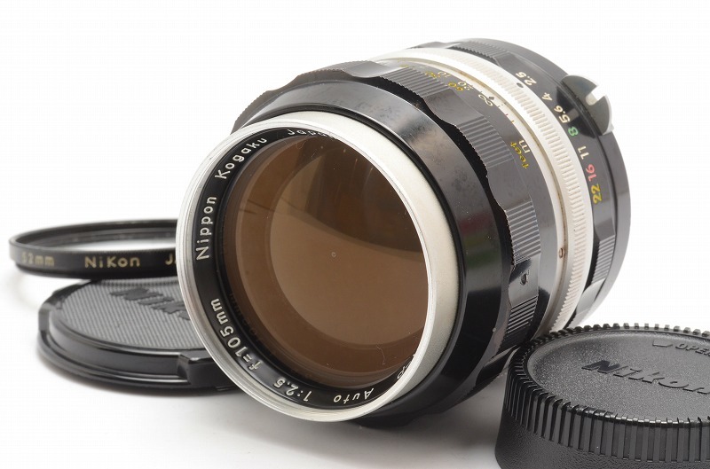 中望遠単焦点レンズ 】ニコン Nikon NIKKOR P Auto 105mm F2.5