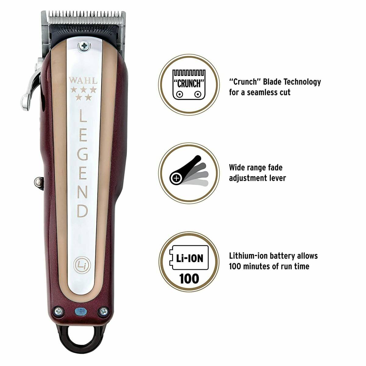 新品検品済 WAHL Cordless Legend Clipper バリカン レア 美容師 理容