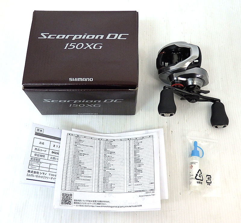 美品!! シマノ 21 スコーピオン DC 150XG SHIMANO Scorpion www