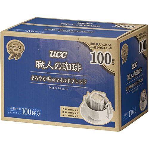 100個 (x 1) UCC 職人の珈琲 ドリップコーヒー まろやか味のマイルドブレンド 100杯_画像8