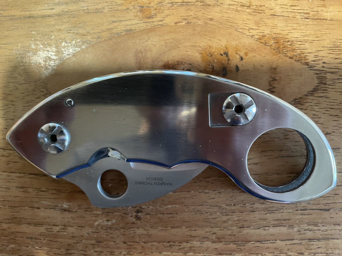 SPYDERCOスパイダルコ限定 カランビットナイフ warren thomas SPYDERCOスパイダルコ限定 カランビットナイフ warren thomas