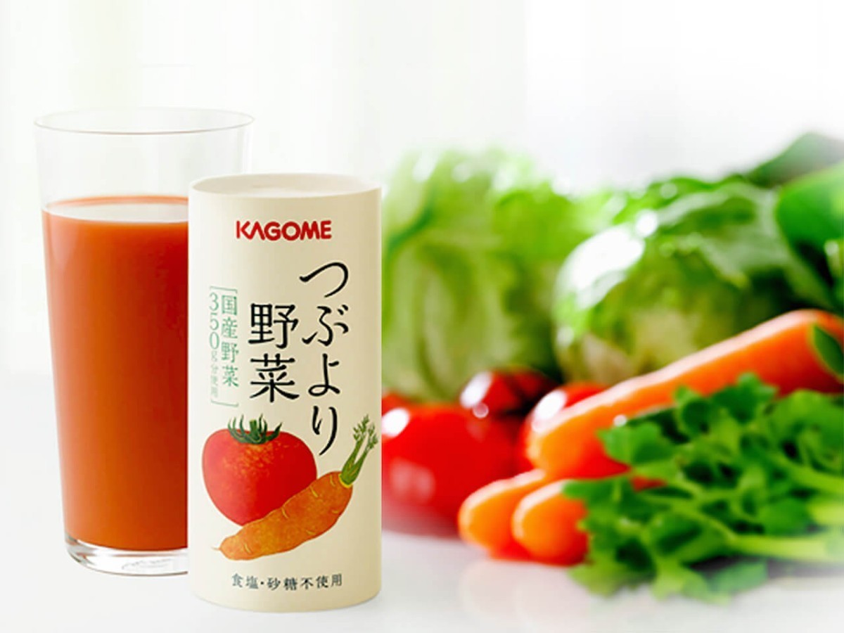 KAGOME つぶより野菜 195g 30本 2箱セット