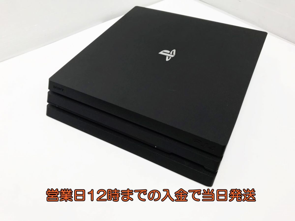 【1円】PS4 Pro CUH-7200C 2TB ジェットブラック ゲーム機本体 初期化動作確認済み 1A1000-611e/F4