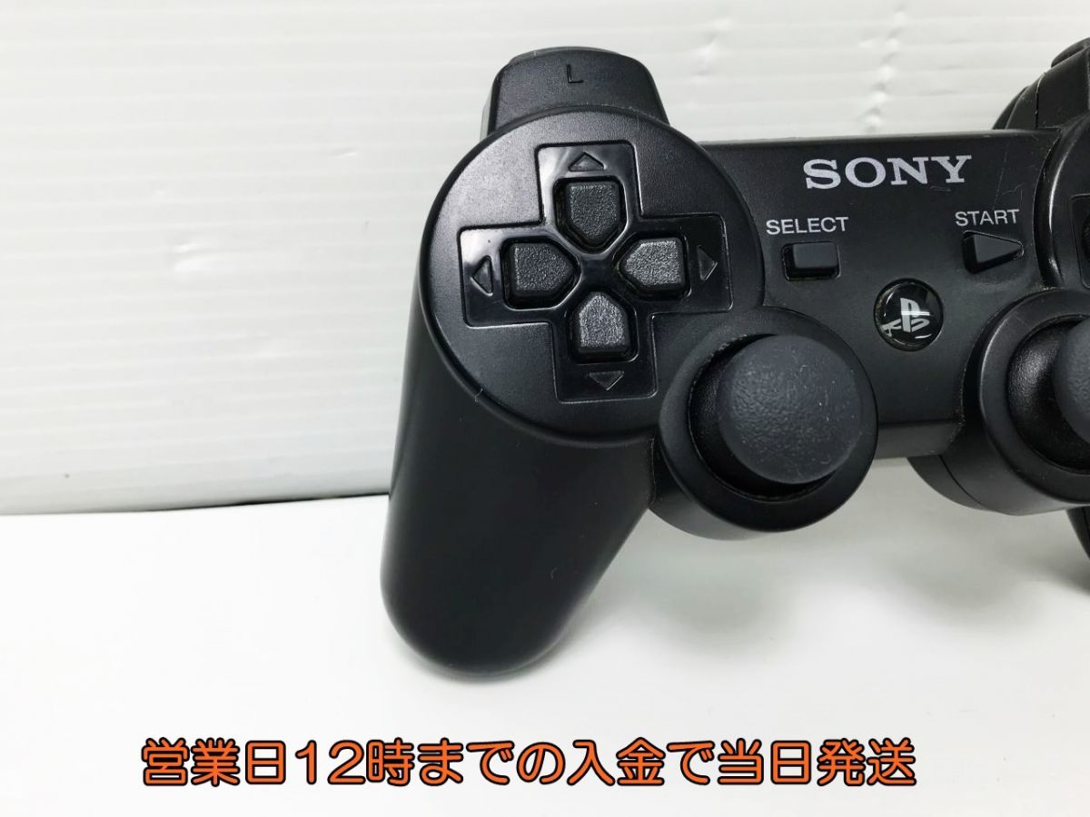 【1円】PS3 ワイヤレスコントローラ (DUALSHOCK3) ブラック ゲーム機周辺機器 動作確認済み 1A0771-664e/F3_画像3