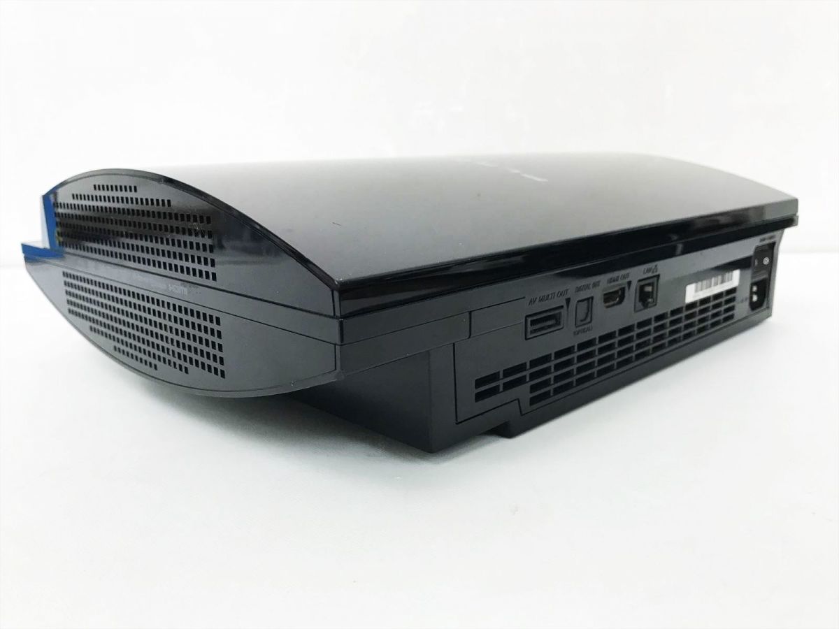 【1円】PS3 本体 セット 80GB ブラック SONY PlayStation3 CECHL00 動作確認済 コントローラー DC07-320jy/F4_画像4
