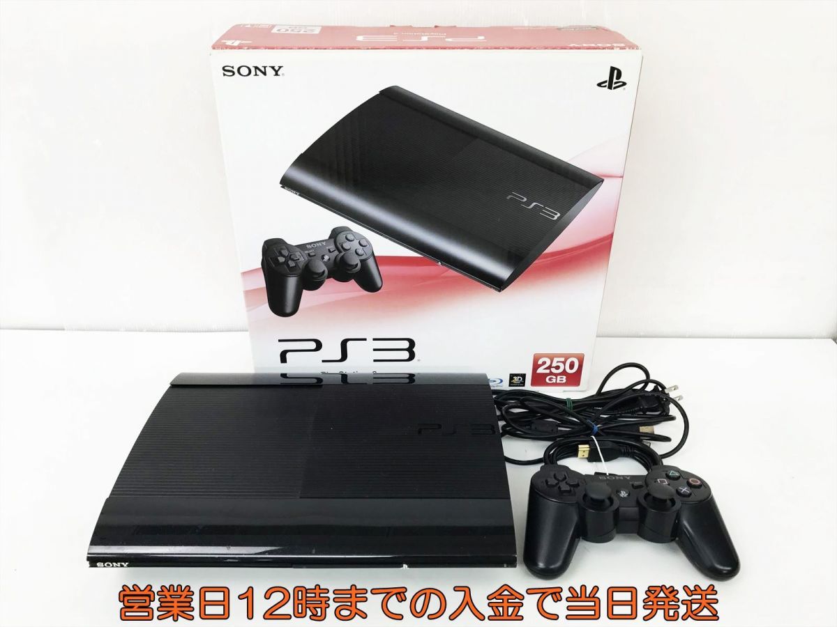 1円 PS3 本体 セット 250GB ブラック SONY PlayStation3 CECH-4000B 