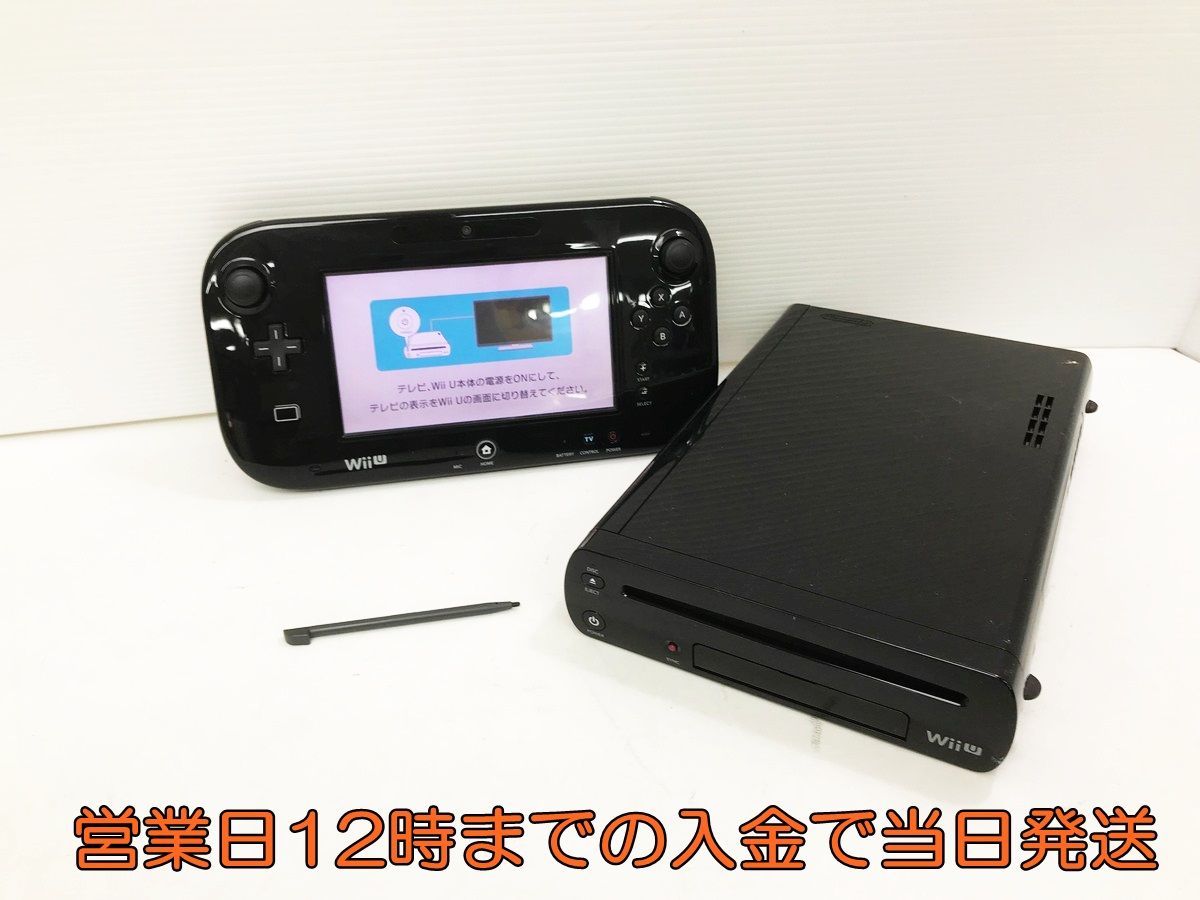 1円】Wii U プレミアムセット kuro/クロ 32GB 初期化・動作確認済み
