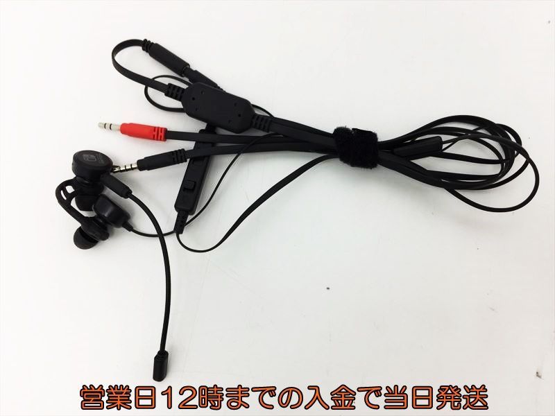 【1円】Switch 用イヤホン　マイク付き　ホリ製　ニンテンドースイッチ　 1A0203-995ck/G1_画像1
