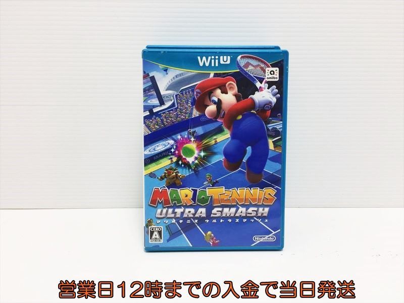 WiiU マリオテニス ウルトラスマッシュ ゲームソフト 状態良好 1A0028-459mk/G1_画像1