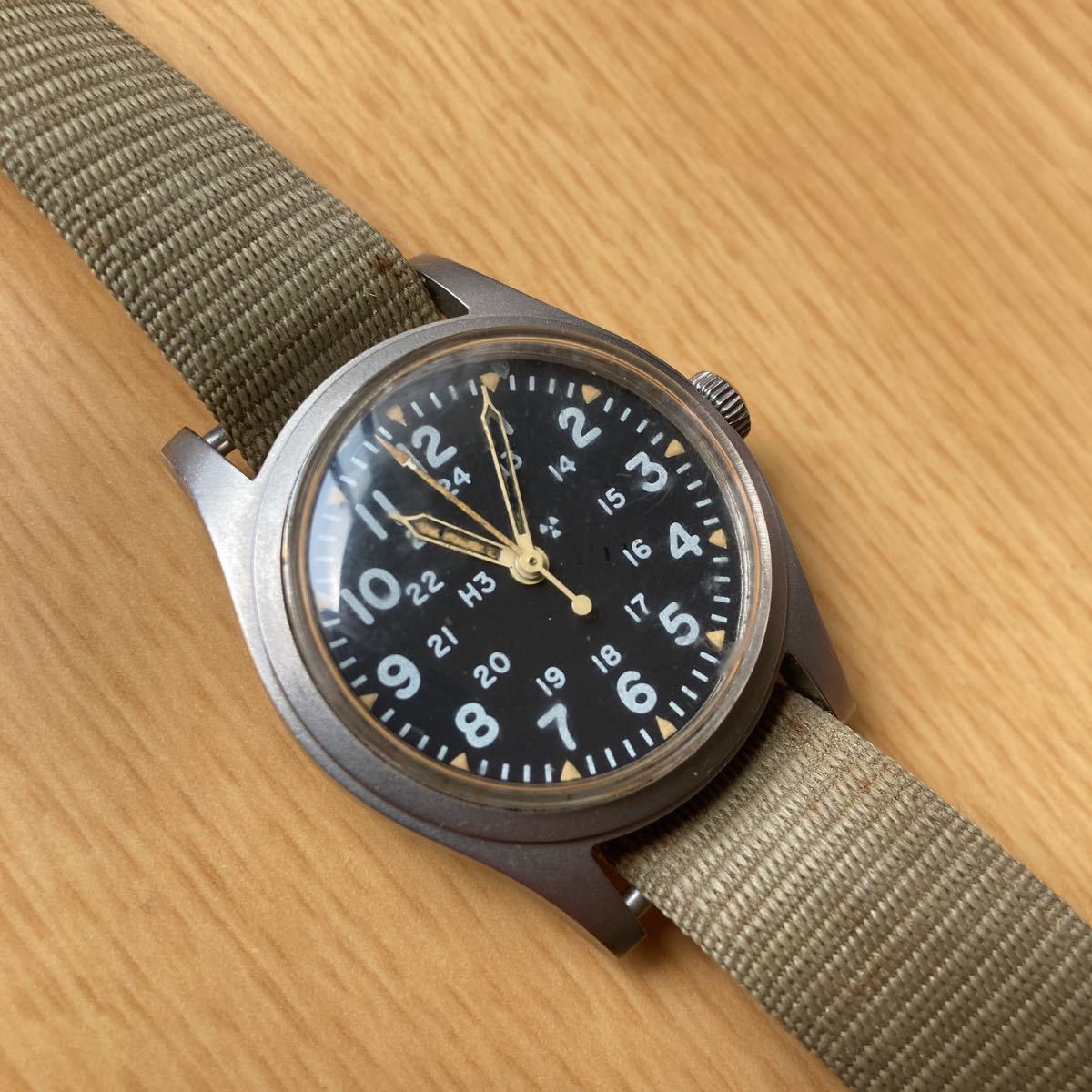 HAMILTON ハミルトン アメリカ軍用時計 MIL-W-46374B 米軍官給品 HAMILTON ハミルトン アメリカ軍用時計 MIL-W-46374B 米軍官給品