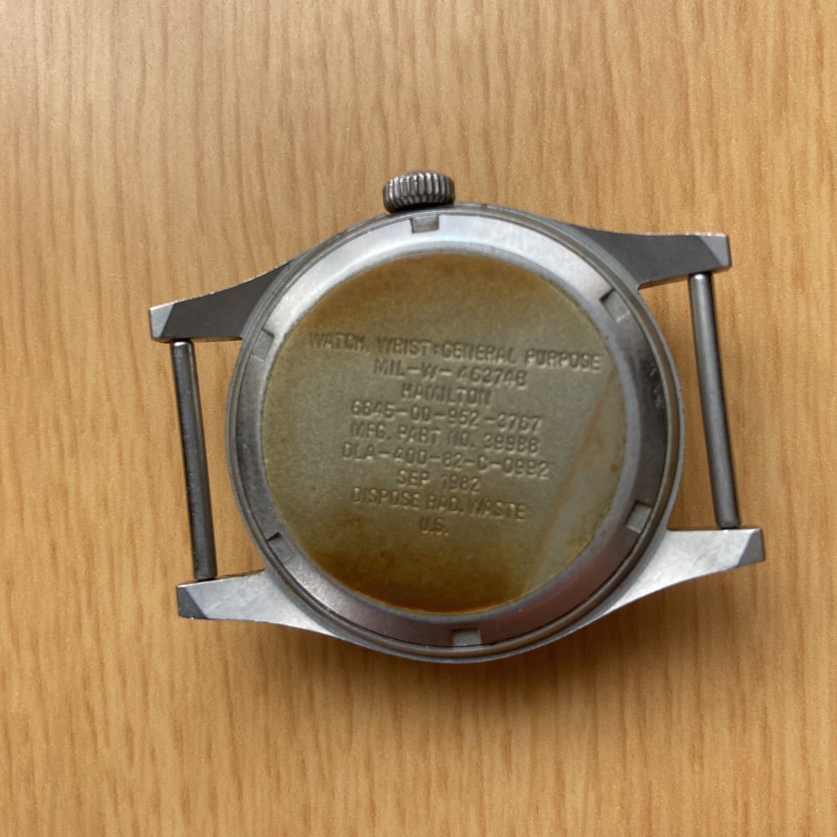 HAMILTON ハミルトン アメリカ軍用時計 MIL-W-46374B 米軍官給品 HAMILTON ハミルトン アメリカ軍用時計 MIL-W-46374B 米軍官給品